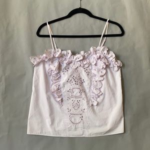 Rebecca Taylor La Vie Embroidered Camisole. Size M.